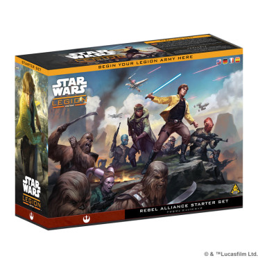 Boite de Star Wars: Legion – Rebel Alliance Starter Set - Occasion