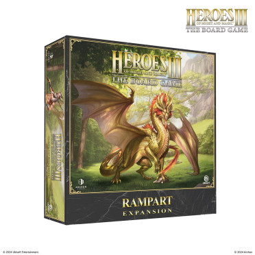 Boite de Heroes of Might and Magic III - Rampart Expansion - Occasion