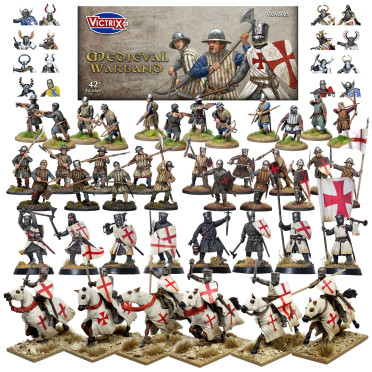 Boite de Victrix Miniatures - Medieval Warband