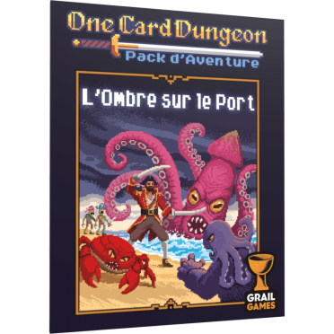 Boite de One Card Dungeon - Pack d'Aventure : L'Ombre sur le Port