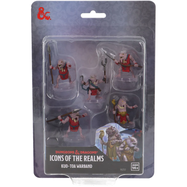Boite de D&D Icons of the Realms: Kuo-Toa Warband