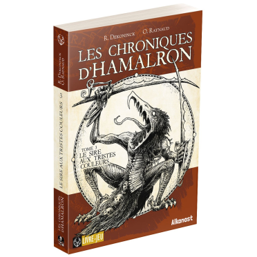 Boite de Les Chroniques d'Hamalron 3 - Le Sire aux Tristes Couleurs