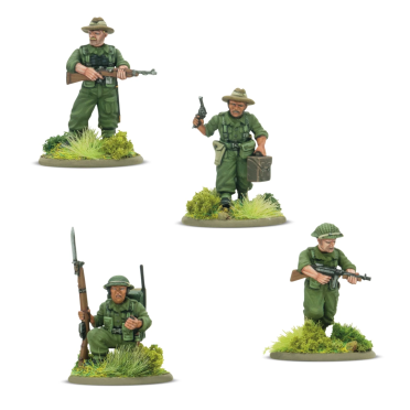 Boite de Bolt Action - Commonwealth - Gurkha HQ