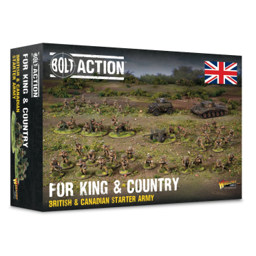 Boite de Bolt Action - British - For King & Country: British & Canadian Starter Army