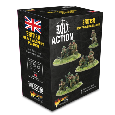 Boite de Bolt Action - British - Heavy Weapons Platoon