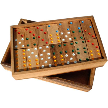Boite de Domino Double 6 (28 pièces)