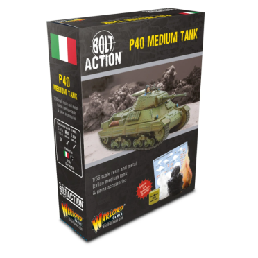 Boite de Bolt Action - Italian - P40 Medium Tank