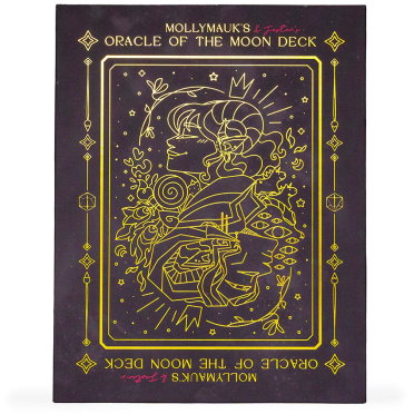 Boite de Mollymauk Tealeaf (and Jester Lavorre) Oracle of the Moon Tarot Deck