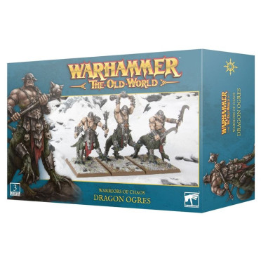 Boite de Warhammer - The Old World : Guerriers du Chaos - Dragons Ogres