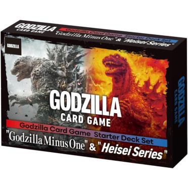 Boite de Godzilla Card Game: Godzilla Minus One & Heisei Series - Starter Deck Set
