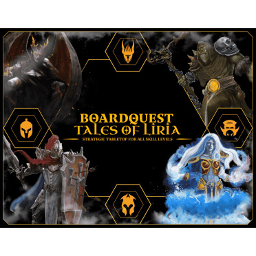 Boite de Boardquest: Tales of Liria - Occasion