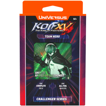 Boite de UniVersus - King of Fighters XV: Challenger Series - Team Hero Deck