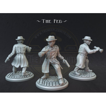 Boite de Figurine - L'Agent Fédéral V.2