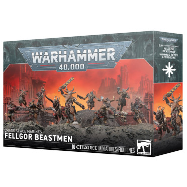 Boite de W40K - Space Marines du Chaos : Hommes-bêtes Affregors
