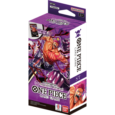 Boite de One Piece Le Jeu de Cartes : Deck pour Débutant 34 - Charlotte Katakuri