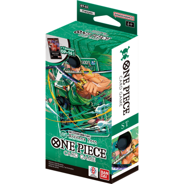 Boite de One Piece Le Jeu de Cartes : Deck pour Débutant 32 - Roronoa Zoro