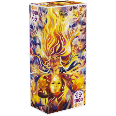 Boite de Puzzle Universe - Masks - 1000 Pièces