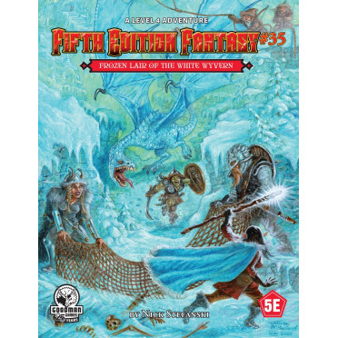 Boite de Fifth Edition Fantasy n°35 - The Frozen Lair of the White Wyvern