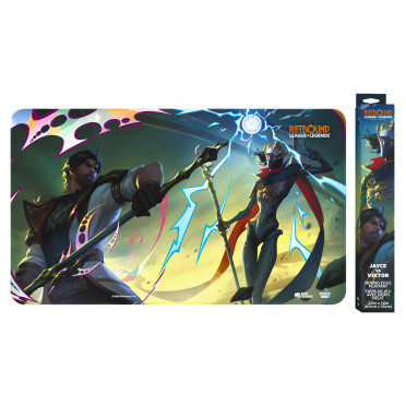 Boite de Riftbound: League of Legends Vendetta - Playmat Jayce vs Viktor
