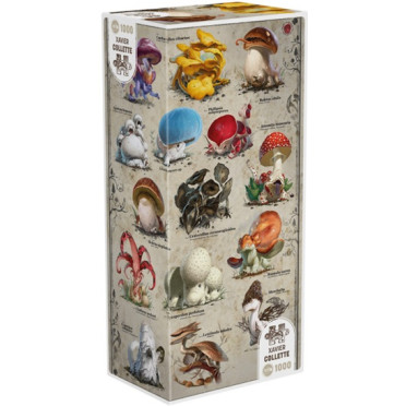 Boite de Puzzle Universe - Dracofungus: Taxonomic - 1000 Pièces