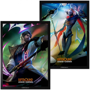 Boite de Riftbound: League of Legends Vendetta - 100 Art Sleeves - Jayce vs Viktor