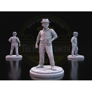 Boite de Homme de main du milieu – Figurine inspirée de l'Enforcer de la mafia d'Arkham