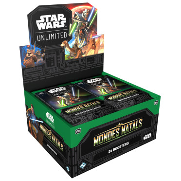 Boite de Star Wars Unlimited : Mondes Natals - Boite de 24 Boosters