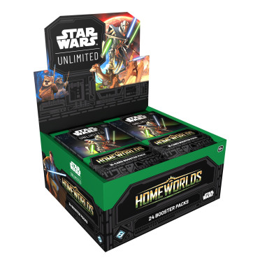 Boite de Star Wars Unlimited: Homeworlds - Booster Display