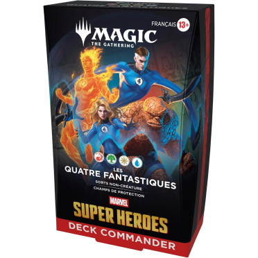 Boite de Magic: The Gathering - Marvel Super Heroes Commander Deck - Les Quatre Fantastiques