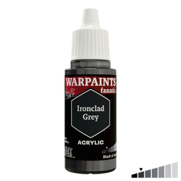 Boite de Army Painter - Warpaints Fanatic John Blanche - Ironclad Grey
