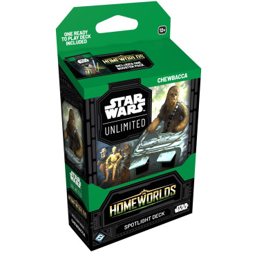 Boite de Star Wars Unlimited: Homeworlds - Spotlight Deck: Chewbacca