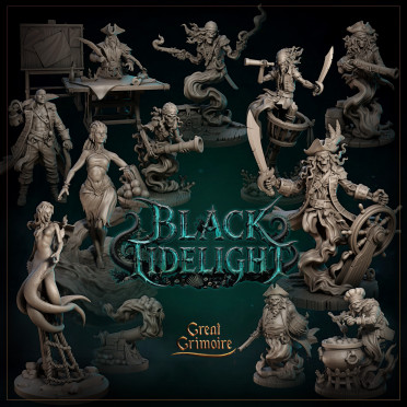 Boite de Great Grimoire - Black Tidelight - Set Complet