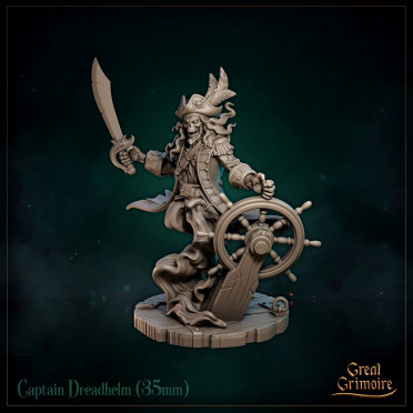 Boite de Great Grimoire - Black Tidelight - Captain Dreadhelm
