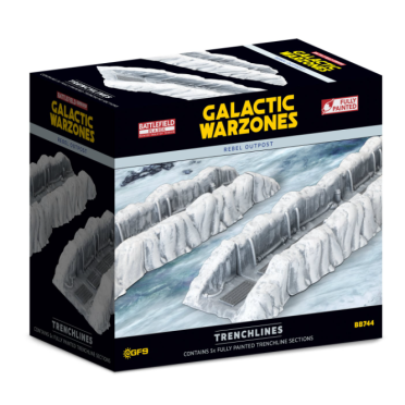 Boite de Galactic Warzones - Rebel Outpost Trenchlines