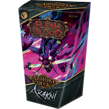Boite de Flesh & Blood - Armory Deck - Arakni - Occasion