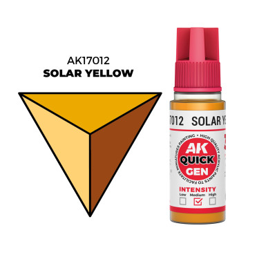 Boite de Quick Gen Color Ak Interactive - Solar Yellow