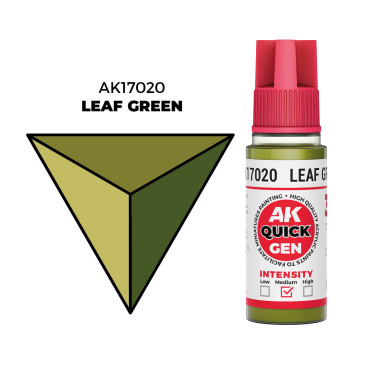 Boite de Quick Gen Color Ak Interactive - Leaf Green