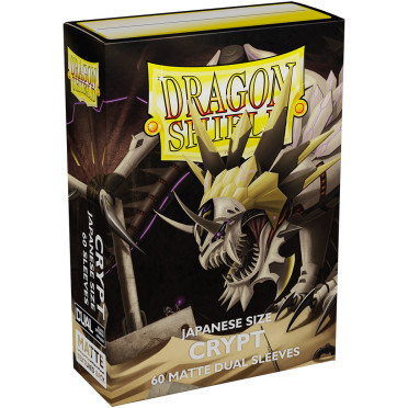 Boite de Dragon Shield - 60 Japanese Matte Dual Sleeves: Crypt
