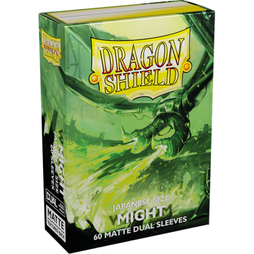 Boite de Dragon Shield - 60 Japanese Matte Dual Sleeves: Might