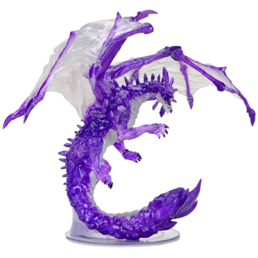Boite de D&D Icons of the Realms: Adult Amethyst Dragon