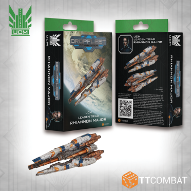 Boite de Dropfleet Commander - Rhiannon Major - Leaden Triad
