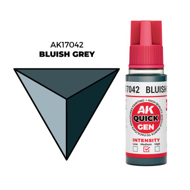 Boite de Quick Gen Color Ak Interactive - Bluish Grey
