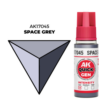 Boite de Quick Gen Color Ak Interactive - Space Grey