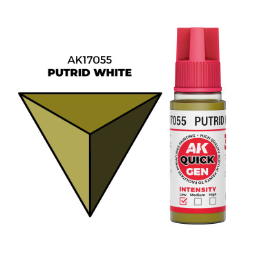 Boite de Quick Gen Color Ak Interactive - Putrid White