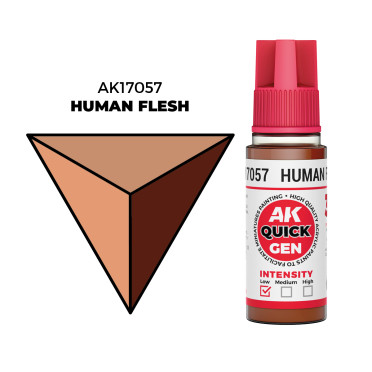 Boite de Quick Gen Color Ak Interactive - Human Flesh