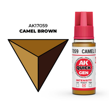 Boite de Quick Gen Color Ak Interactive - Camel Brown