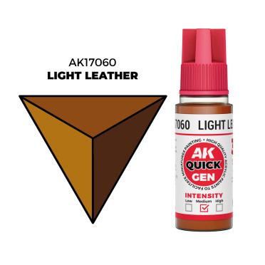 Boite de Quick Gen Color Ak Interactive - Light Leather