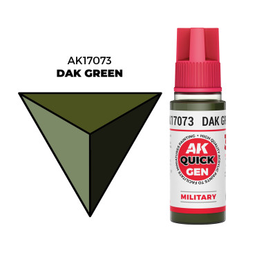 Boite de Quick Gen Color Ak Interactive - DAK Green