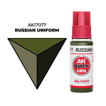 Boite de Quick Gen Color Ak Interactive - Russian Uniform