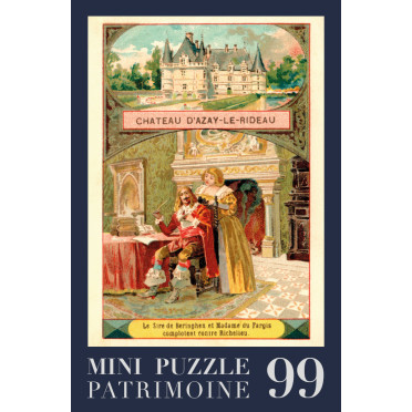 Boite de Puzzle - Château d'Azay-le-Rideau - 99 pièces